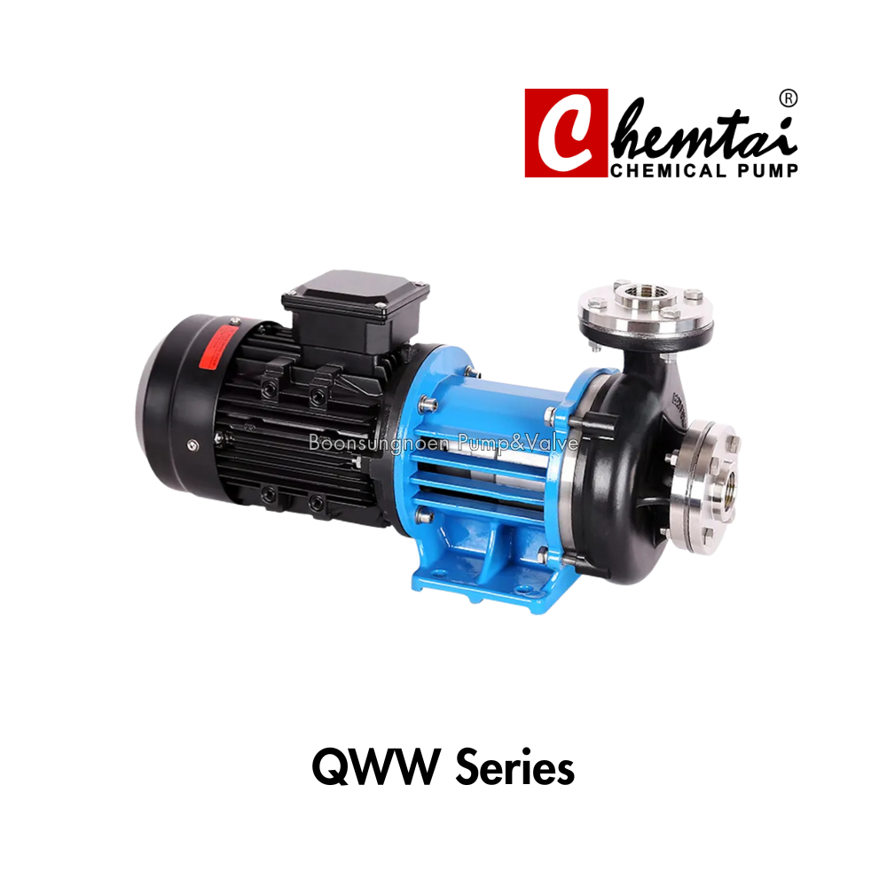 ปั๊มแม่เหล็ก Stainless Steel Magnetic Pump QWW Series