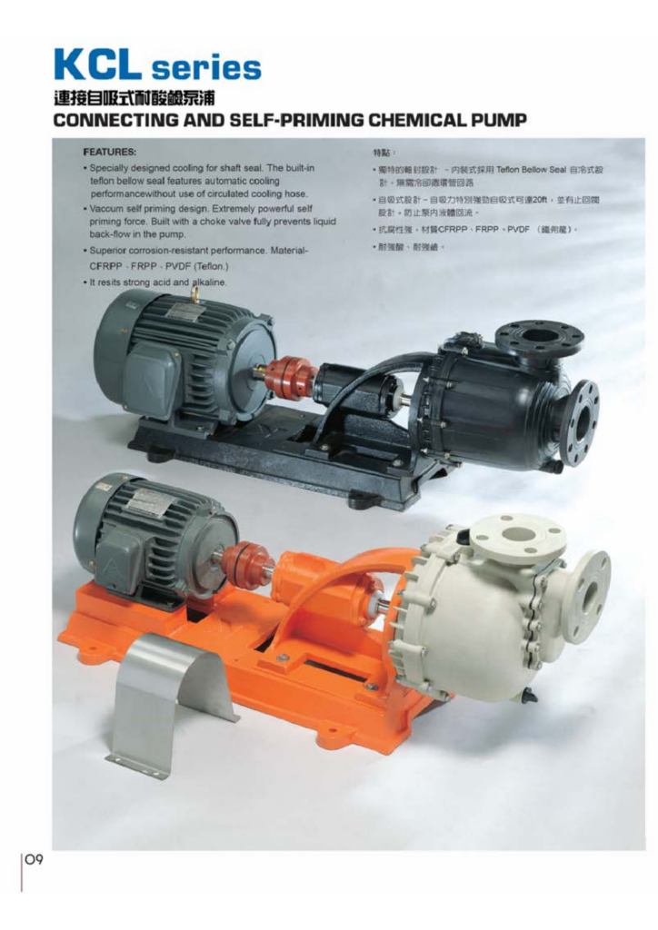 KUOBAO pump KB Series